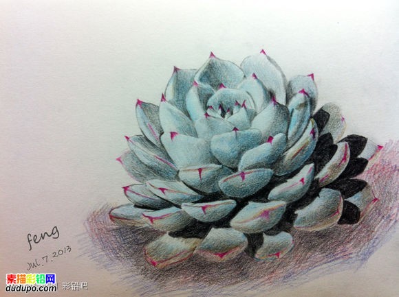 作者:lfgin 来自:彩铅画|水彩画|彩笔绘-素描彩铅网