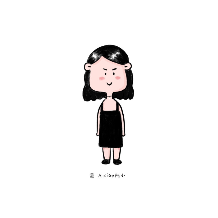 卡通头像 小女孩