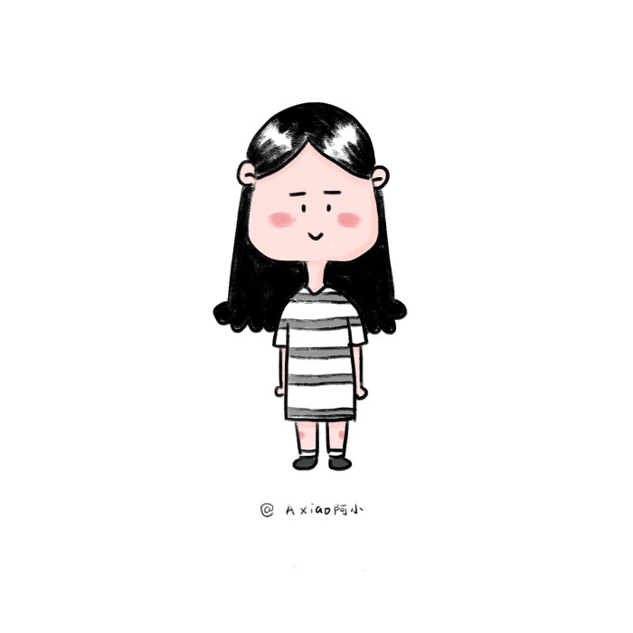 卡通头像 小女孩