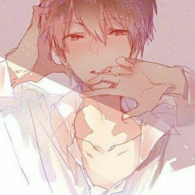 二次元 卡通动漫 帅气 男生头像.