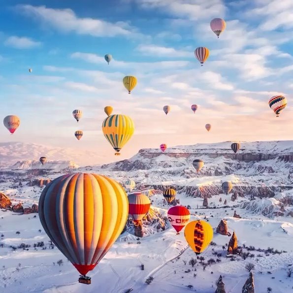 土耳其 cappadocia 热气球