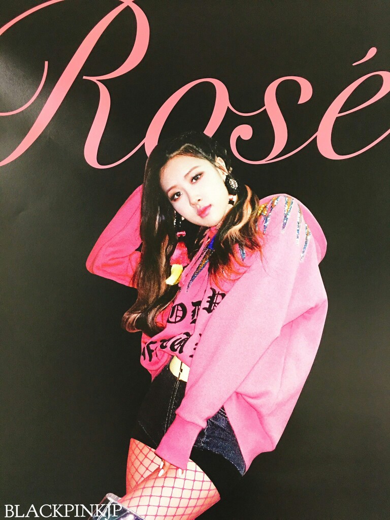 blackpink yg女团 rose 朴彩英