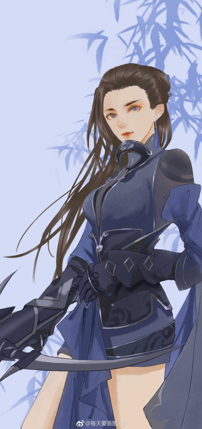 ヾ(*▽"*)剑三,唐门,炮姐画手@鱼闲每天要画图ing 侵删