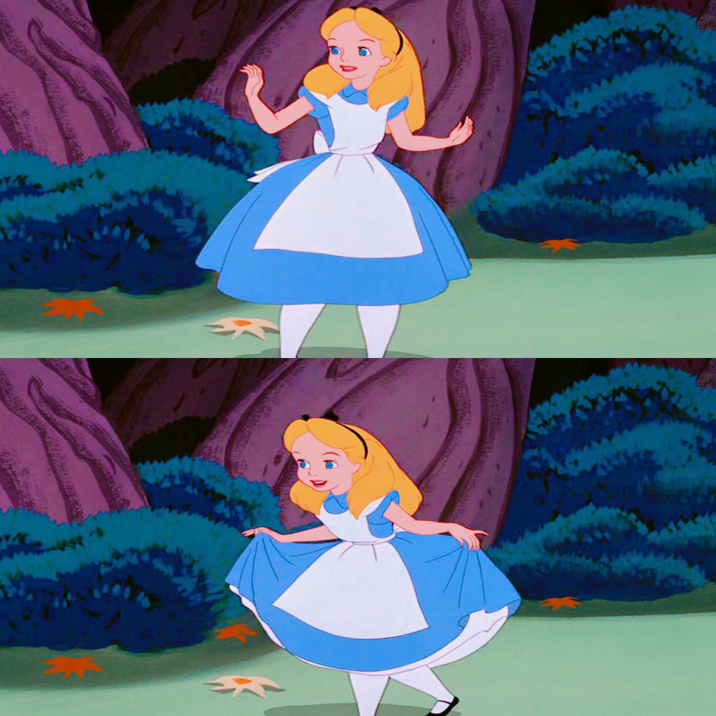 迪士尼公主 爱丽丝梦游仙境 高清 无水印 头像 背景图 壁纸