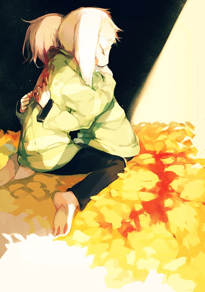 undertale——chara&asriel