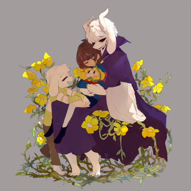 undertale——asriel&frisk&flowey&asriel·dreamer