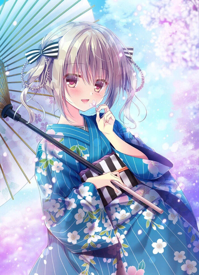 动漫和服少女