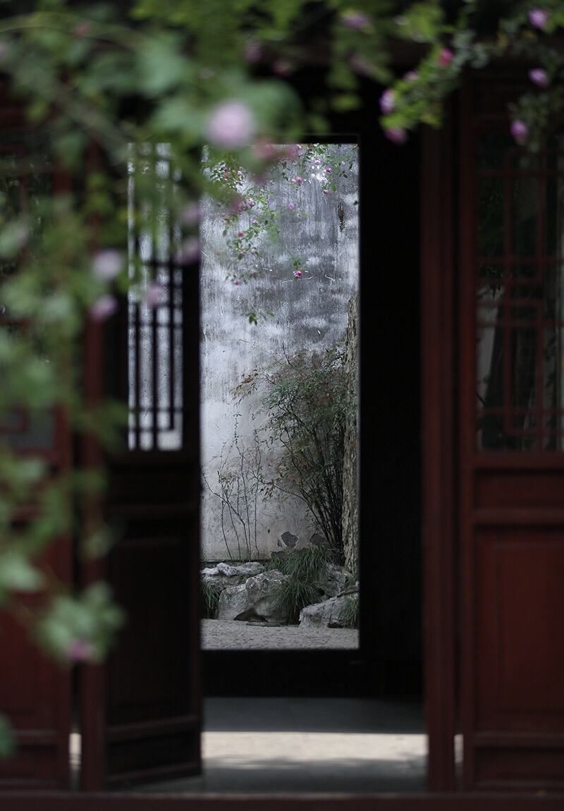 摄影壁纸 古风庭院