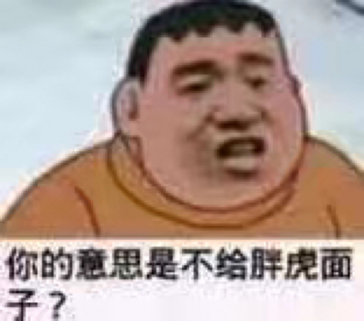 表情包 胖虎