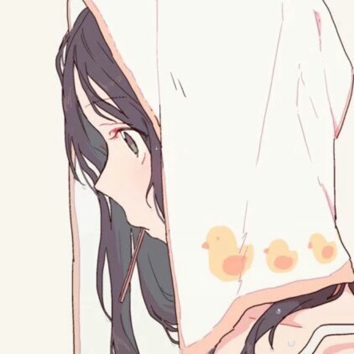 原宿头像可爱迷人少女卡通搞怪女生美少女