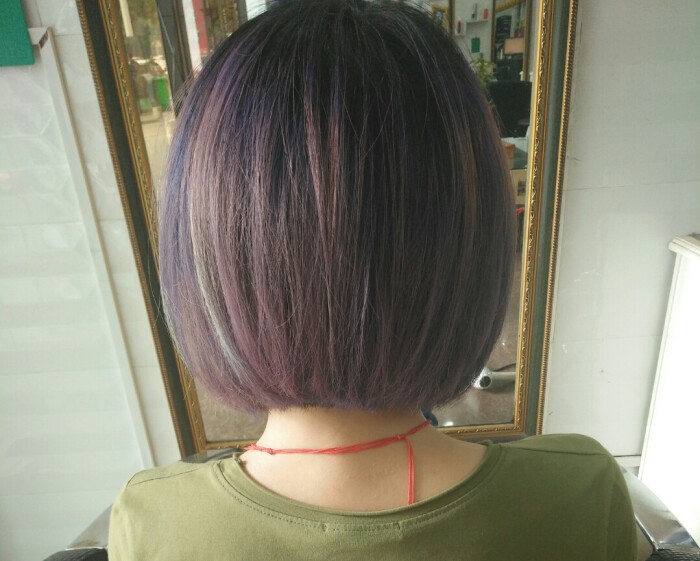 短发 发色