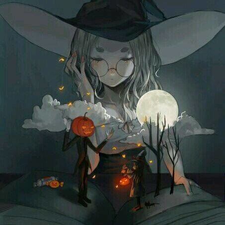 动漫 女头 头像 神秘