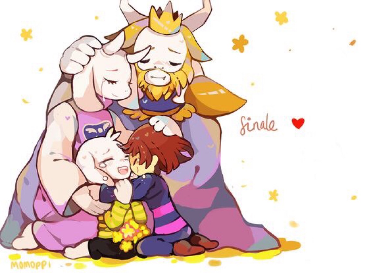 羊爸 羊妈 小羊 frisk