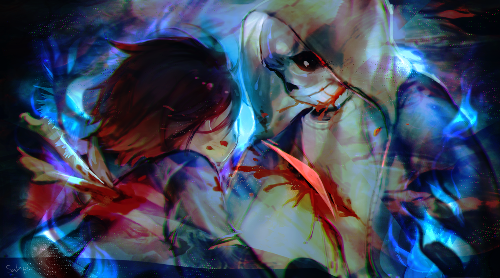 undertale——sans&chara