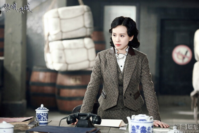 2017《黎明决战》:刘诗诗(小姐姐是我心目中最适合民国打扮的女演员