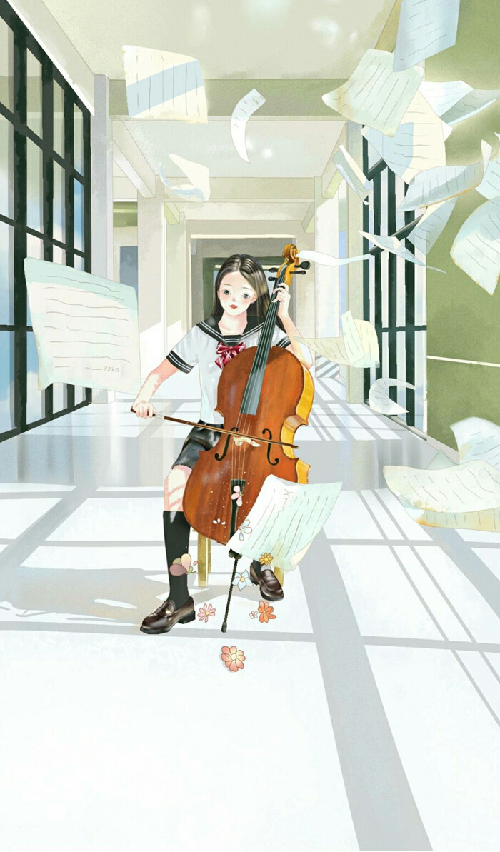 大提琴女孩