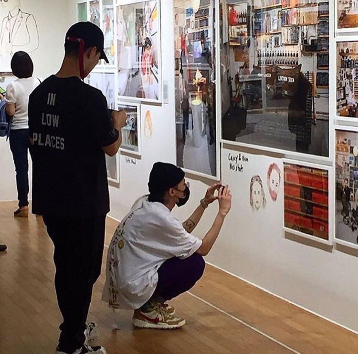 小香的男人逛画展