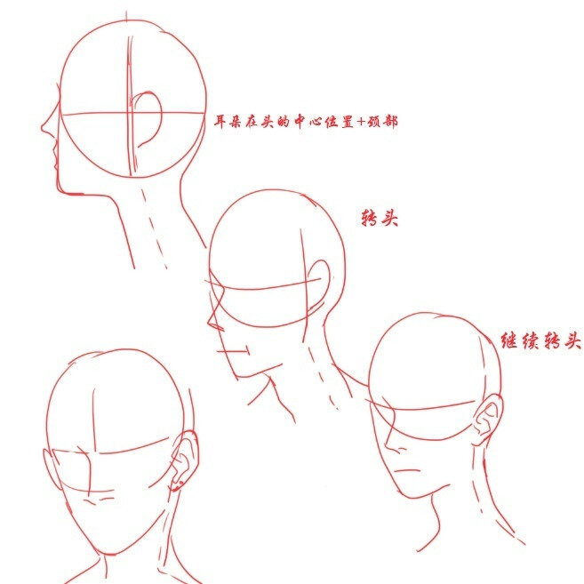 耳朵和鼻子的设计绘制画法