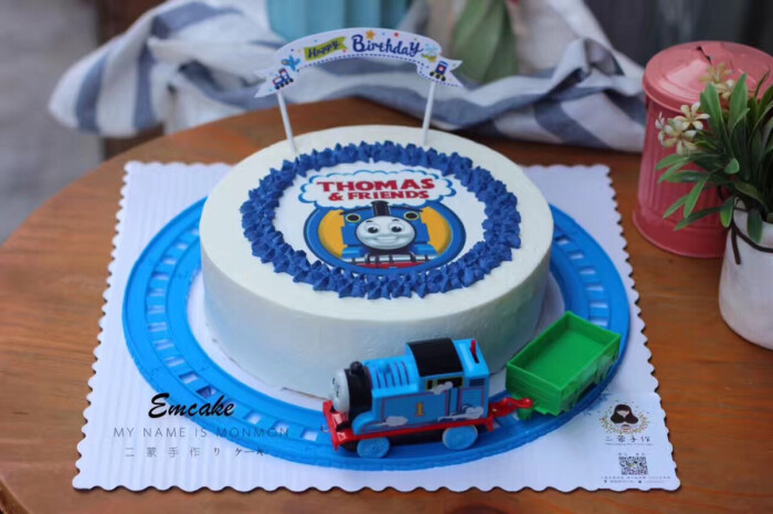 托马斯小火车蛋糕