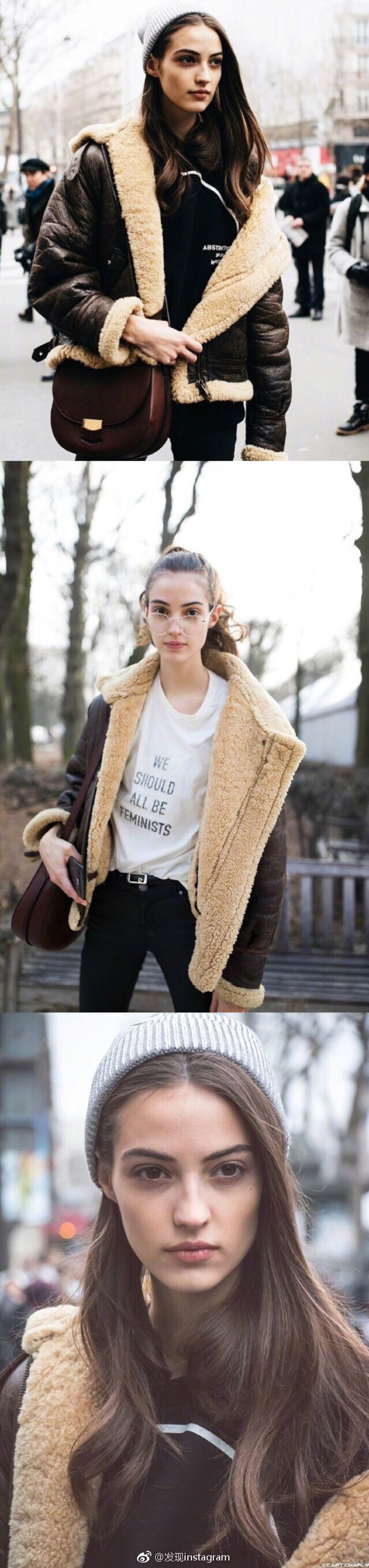 model# 法国模特 camille hurel,1998年出生,身高180cm.