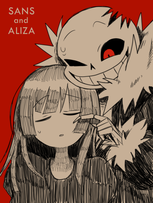 undertaleau——horrortale(sans&aliza)