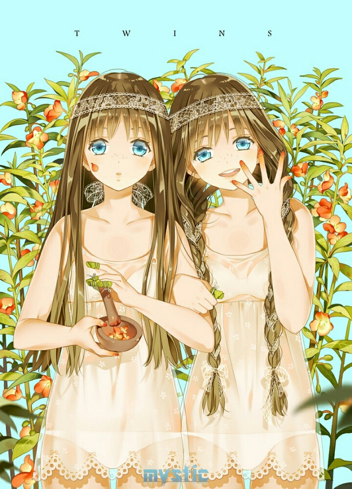 双胞胎 少女