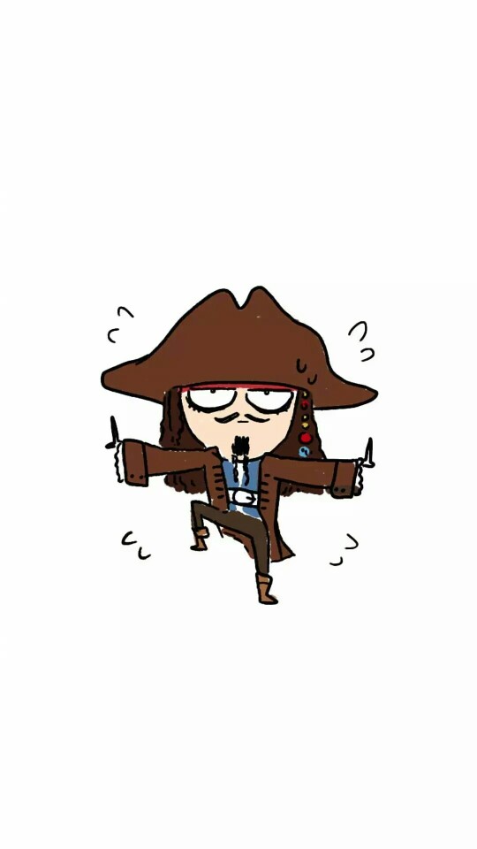 杰克船长 手机壁纸