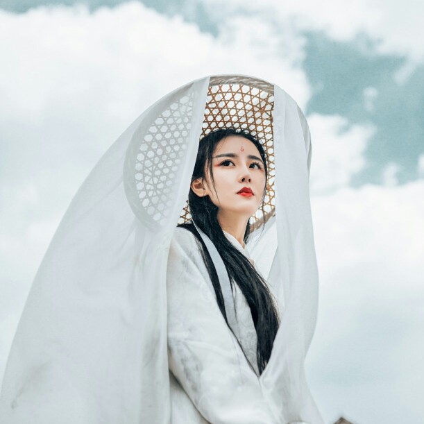 古风 女生 女头 绝美 森系 头像 意境 女神 气质 风格