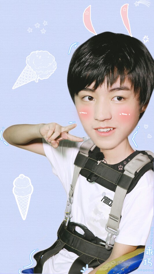 王俊凯#tfboys王俊凯#可爱饭制