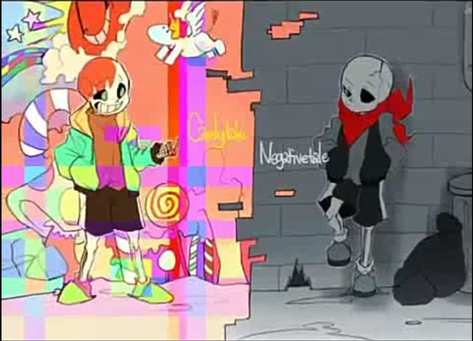 undertaleau——candytale&negativetale(sans)