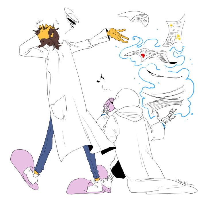 undertale——frisk&sans