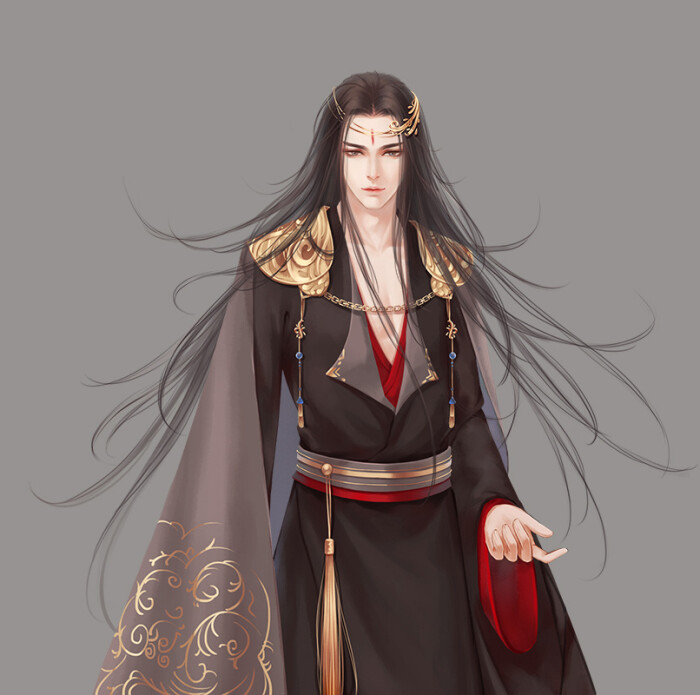 古风美男 绘师:南歌子子子