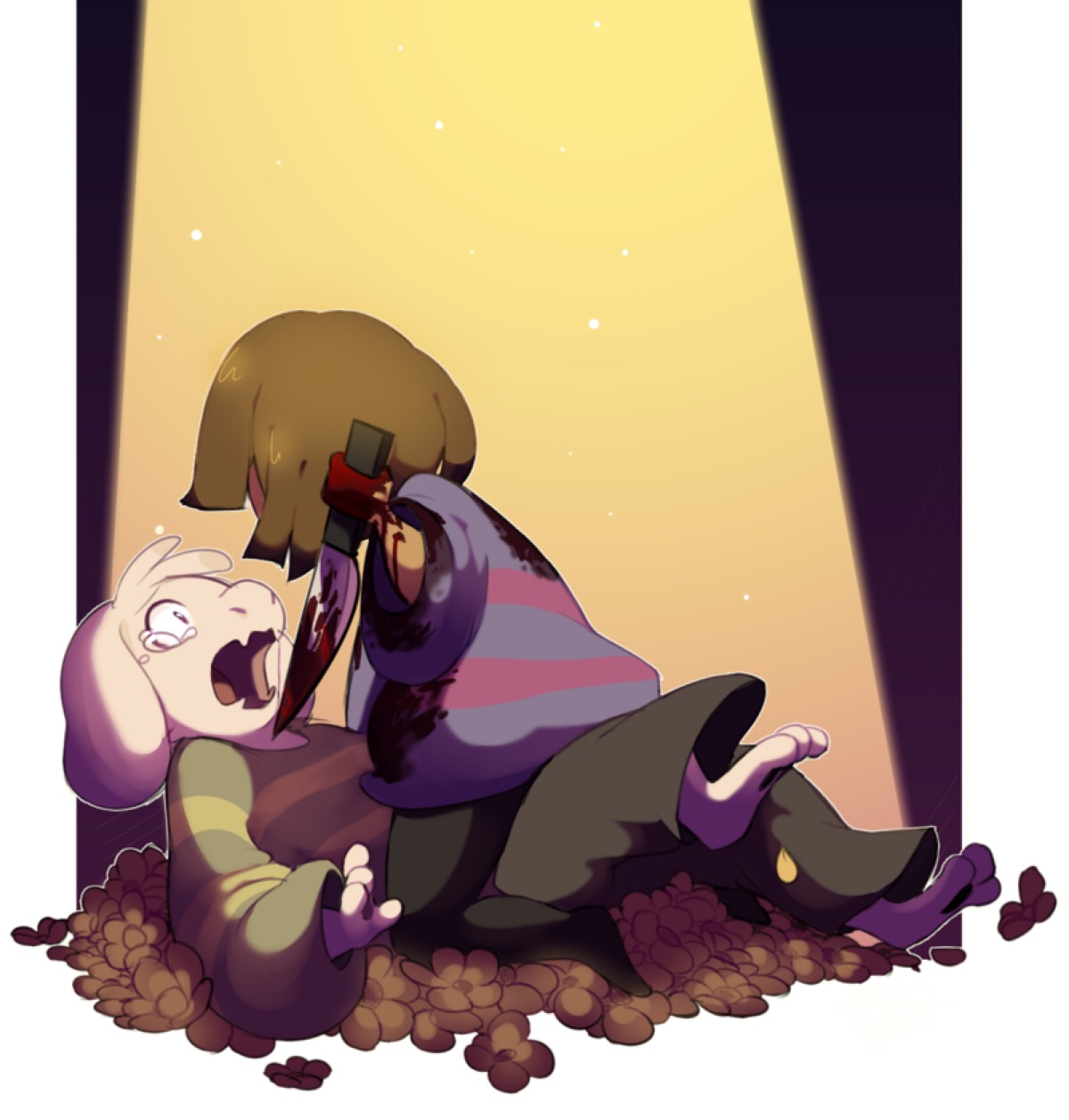 undertale frisk 小羊