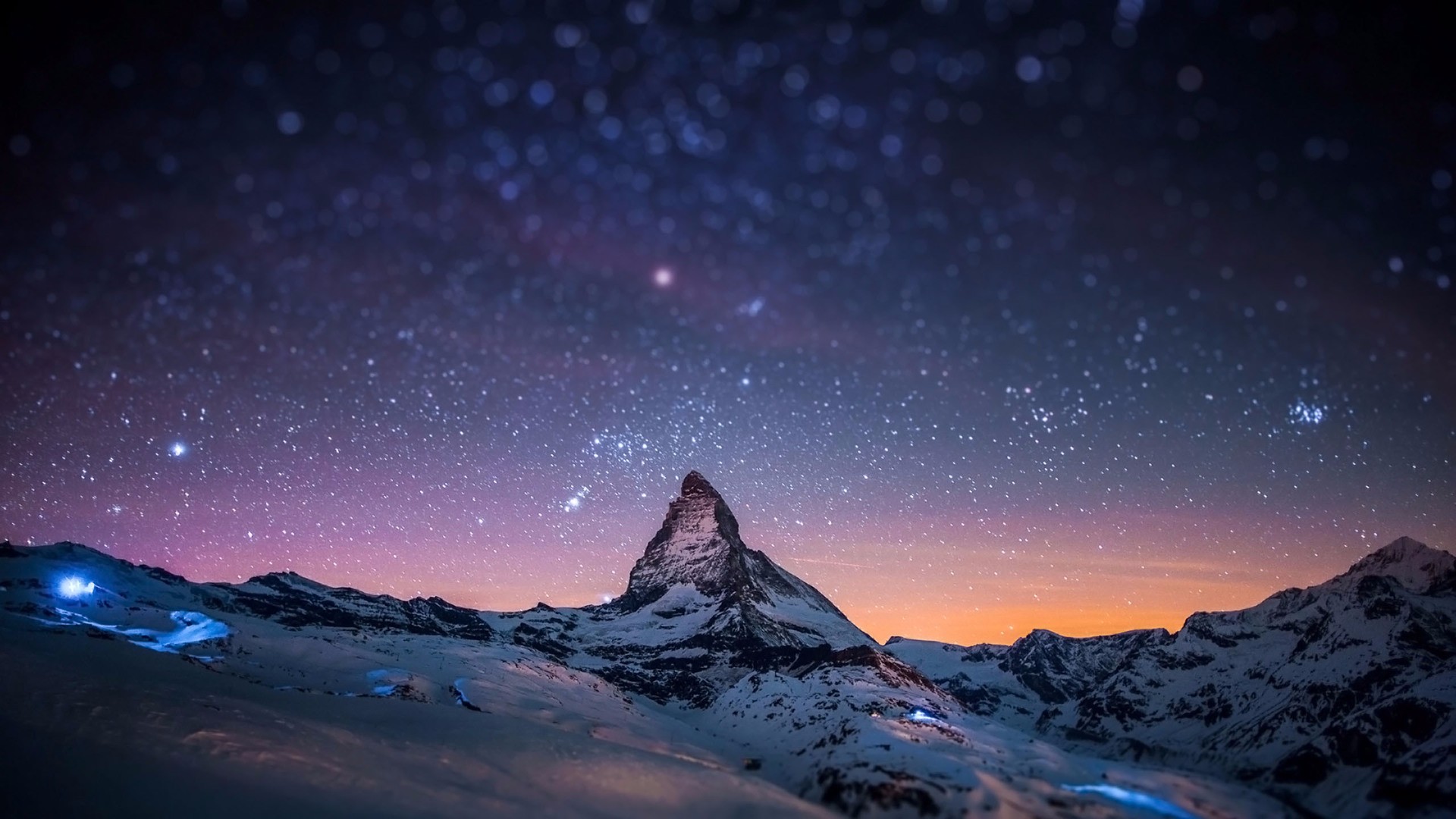 唯美,夜晚,星空,暗黑