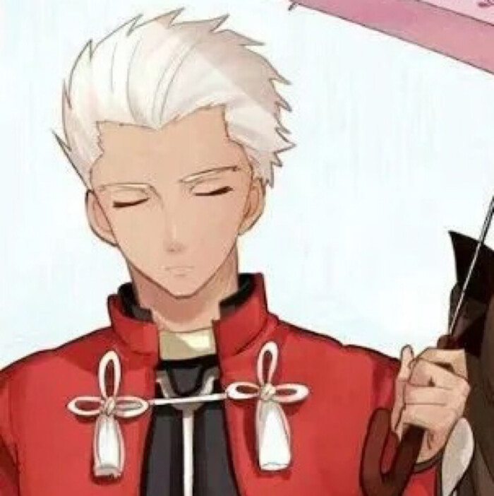 情侣头像 动漫 #fate 红a