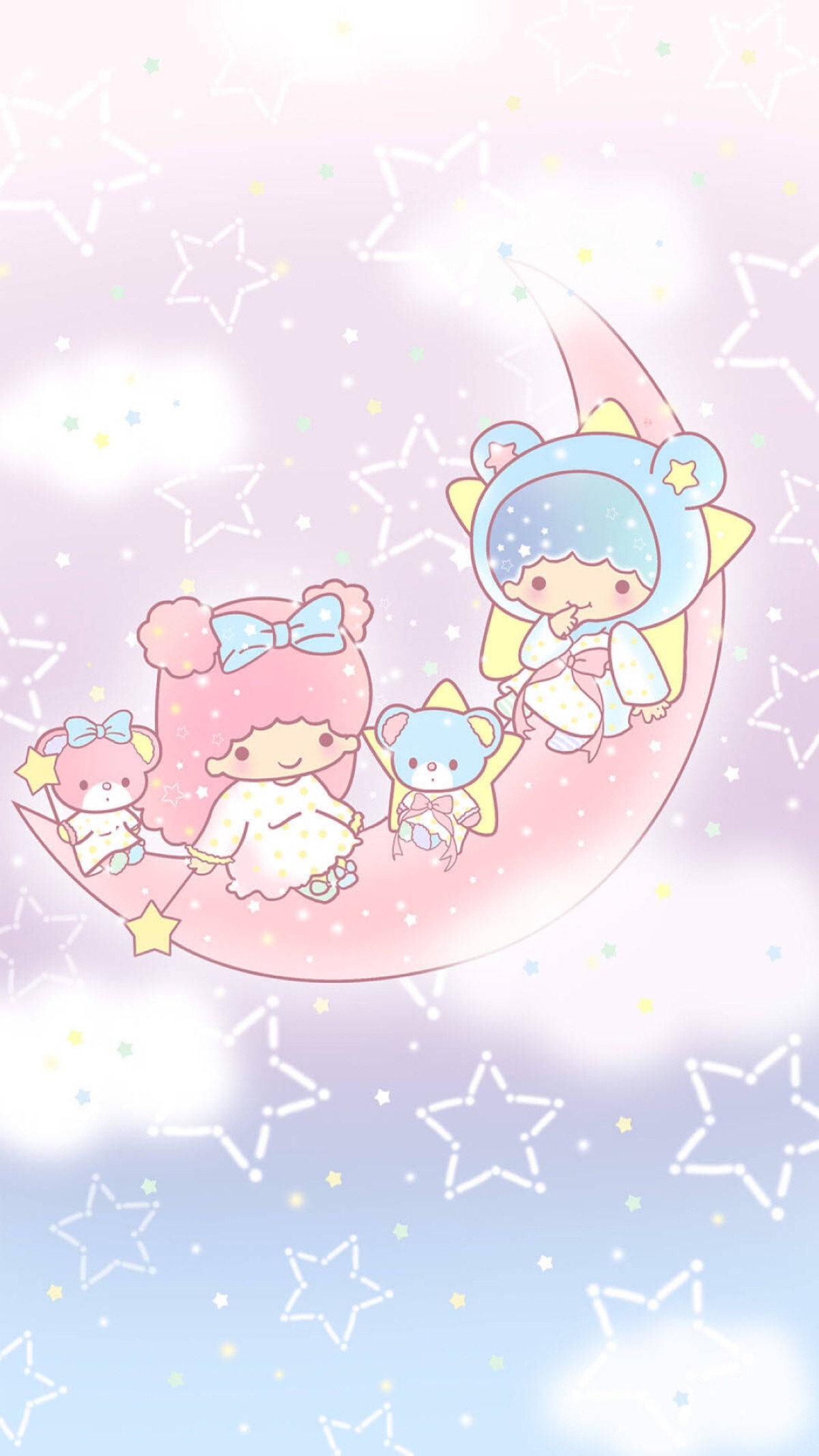 可爱颖の少女屋 少女心壁纸 可爱软妹 三丽鸥 双子星