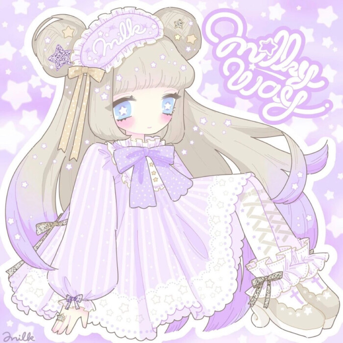 可爱颖の少女屋 少女心头像 可爱软妹 插画