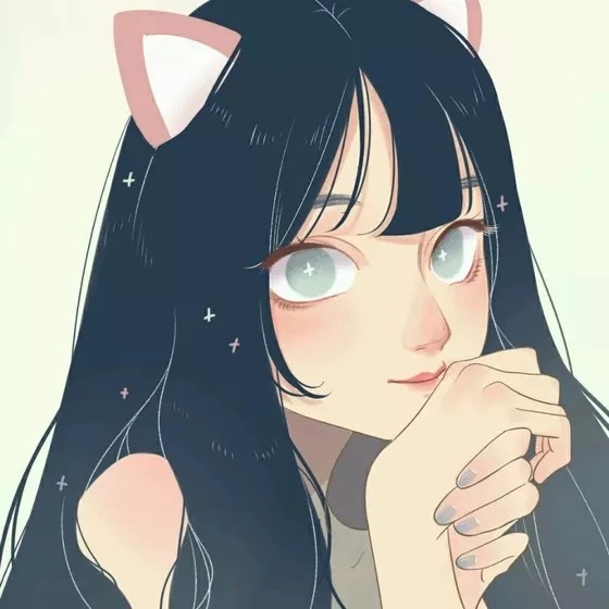 猫耳系列女头像大眼