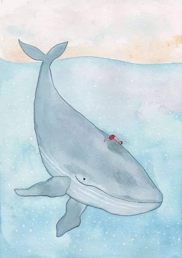 荷兰水彩画家tina van dijk 自称鲸语者可谓是对鲸鱼情有独钟了尤其是