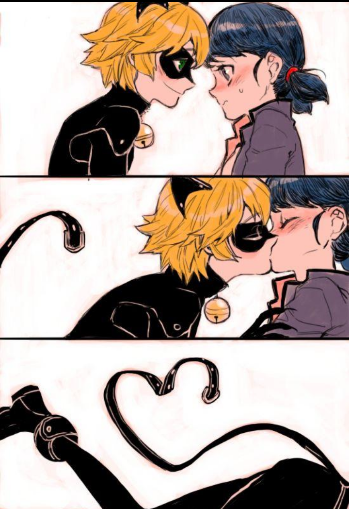 miraculous ladybug,瓢虫少女,瓢虫雷迪,玛丽娜,黑猫诺儿,漫画