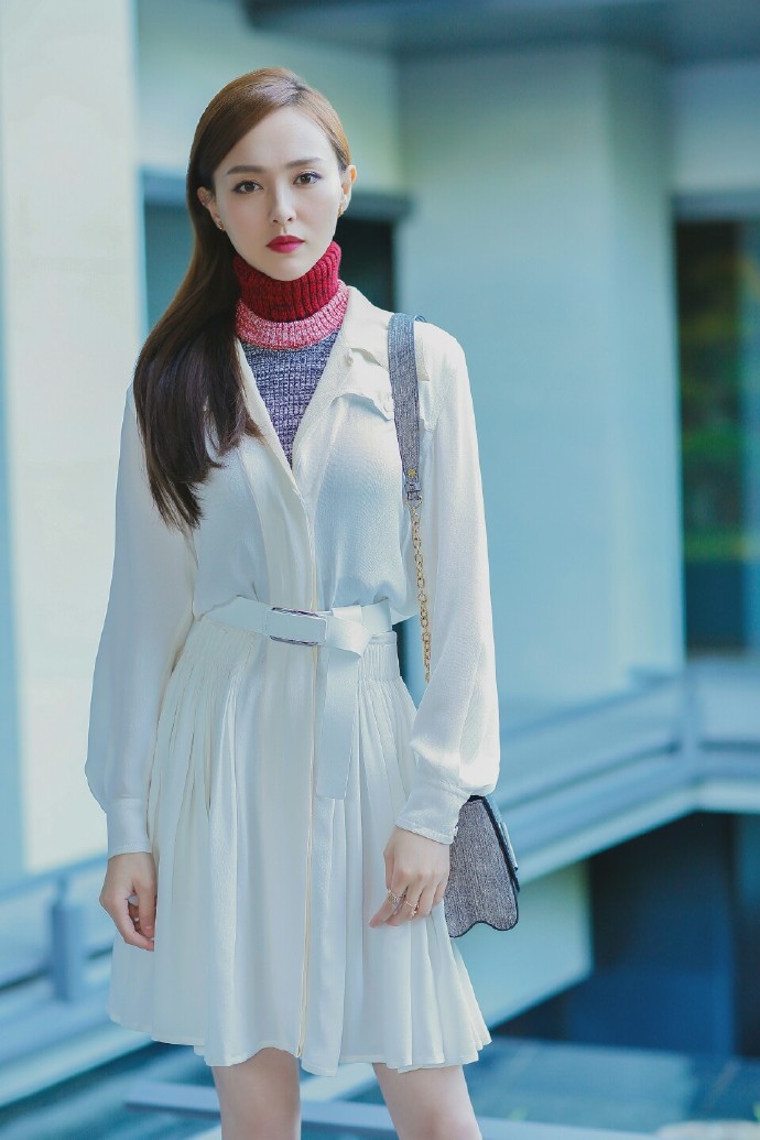 唐嫣 出席2018路易威登早春女装秀