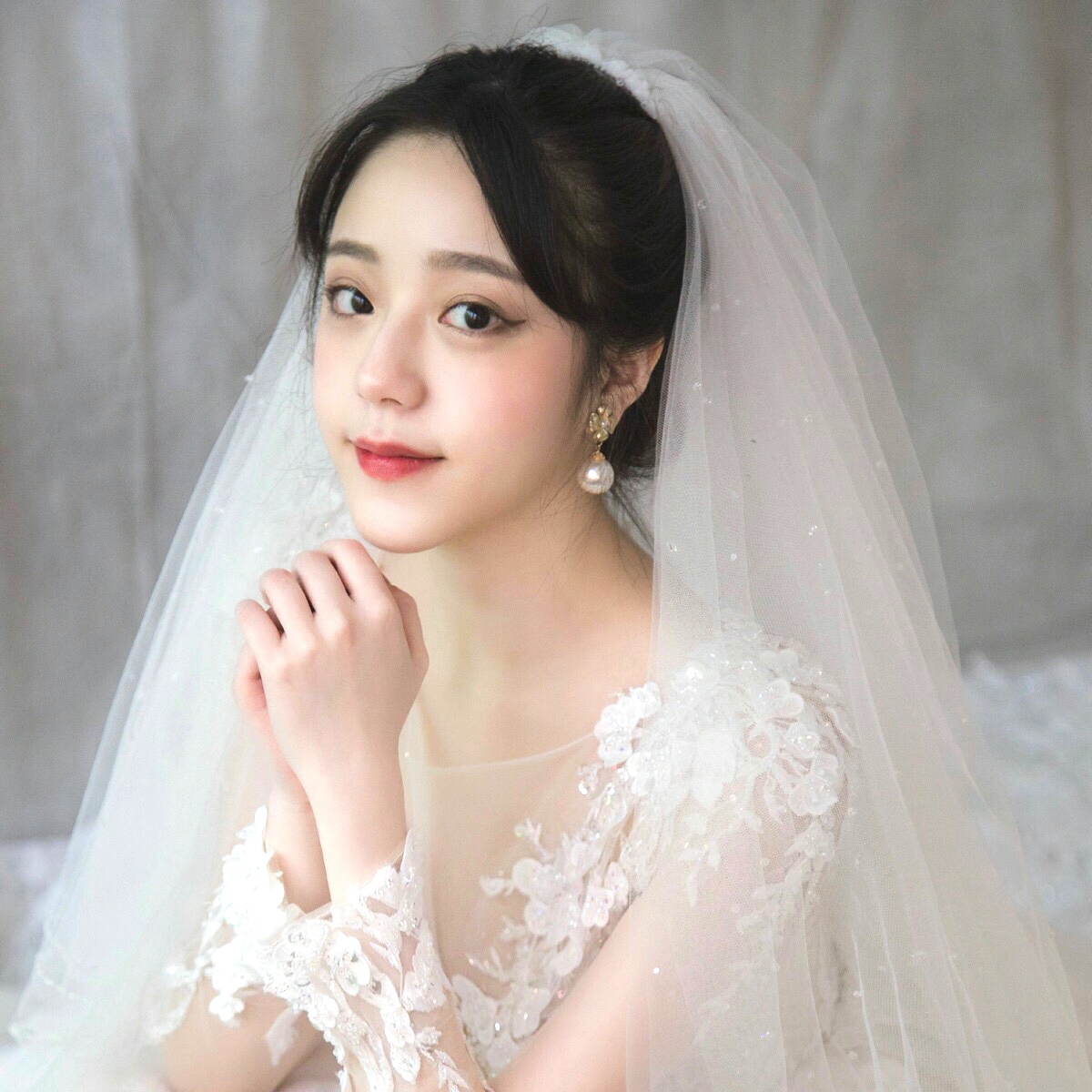 气质 女头 风格 女神 女生 干净 头像 婚纱