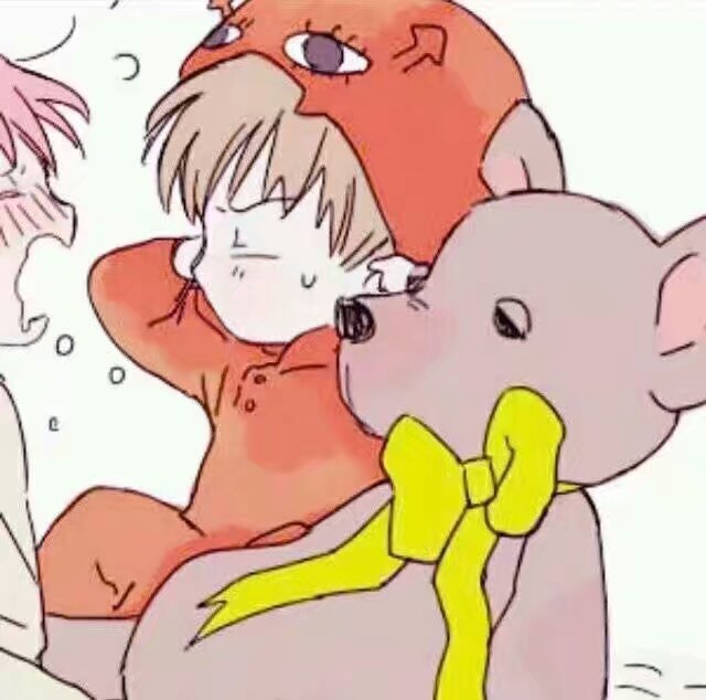 一左一右卡通情侣头像