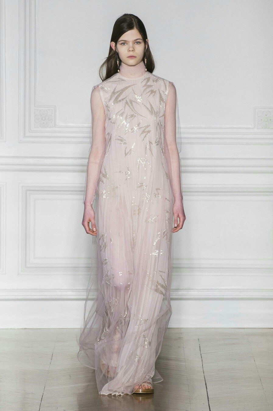 valentino spring 2017 couture 淡雅轻盈 简约派仙女