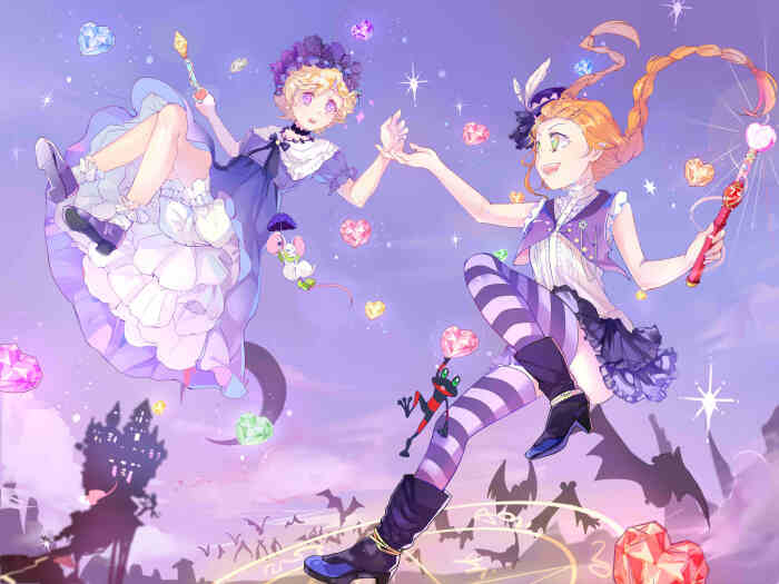 魔女的考验{魔界女王候补生} [桑高娜马尼尔/芭莉娜苗雨]