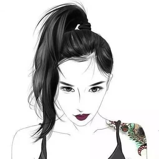 帅酷型 女生 头像