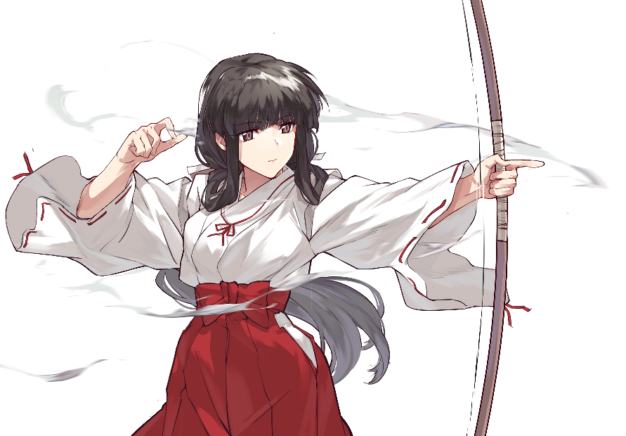 巫女桔梗 堆糖网