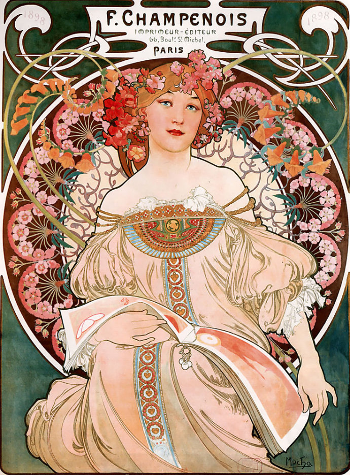 mucha.阿尔方斯.穆夏.作品集Ⅰ