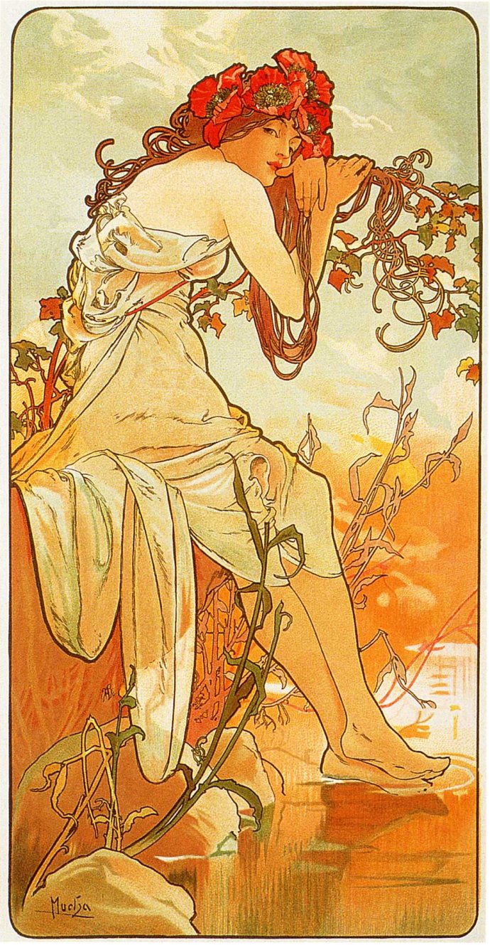 mucha.阿尔方斯.穆夏.作品集 Ⅰ