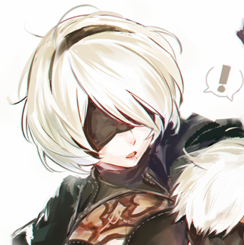 【星酱】尼尔机械纪元情头(动漫二次元 情侣头像 头像)2b 9s